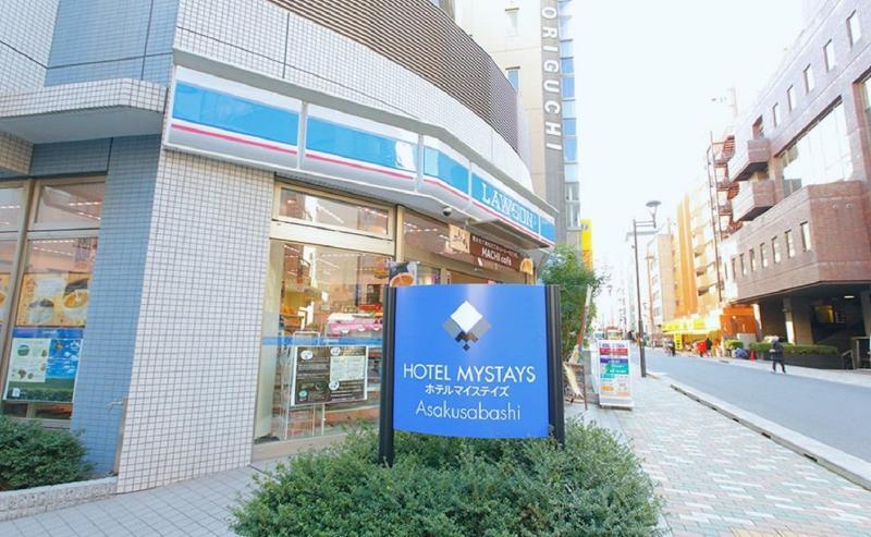 Hotel Mystays Asakusabashi Tokio Buitenkant foto